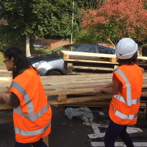 Building our new outdoor education shelter - The Deaf Academy